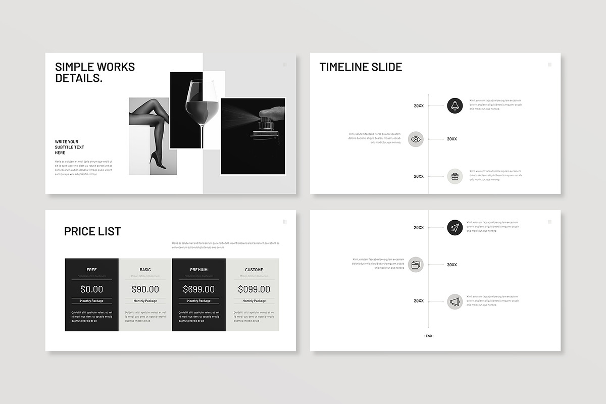Creative Minimal Presentation, a Presentation Template by E-Type (Photo 6 of 8)