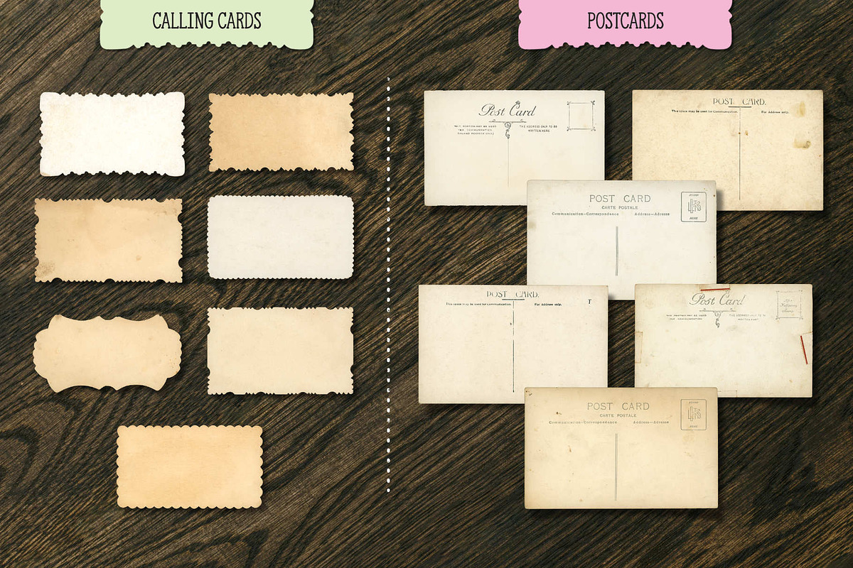 Vintage Paper Ephemera Archive, a Texture Graphic by The Artifex Forge (Photo 13 of 18)
