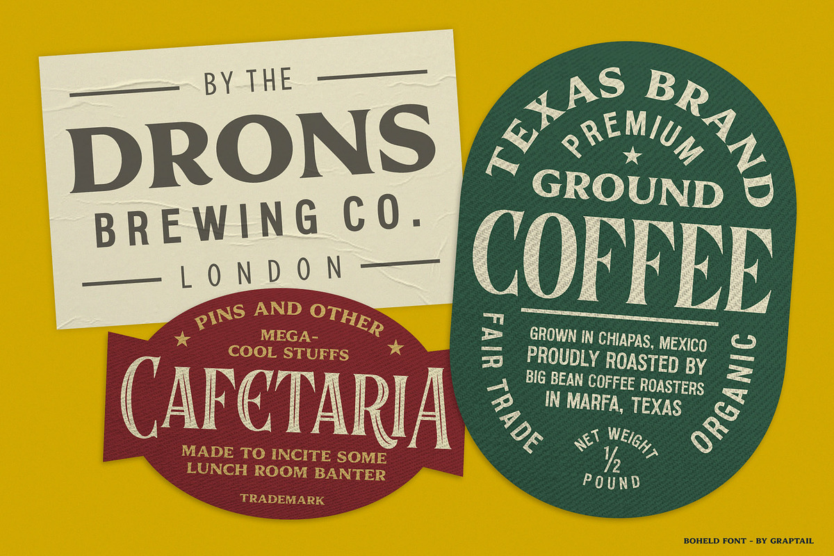 Boheld Font Collection preview 6