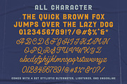 Broadley - Vintage Font Duo, a Font by Letterhend Studio (Thumbnail 8 of 9)