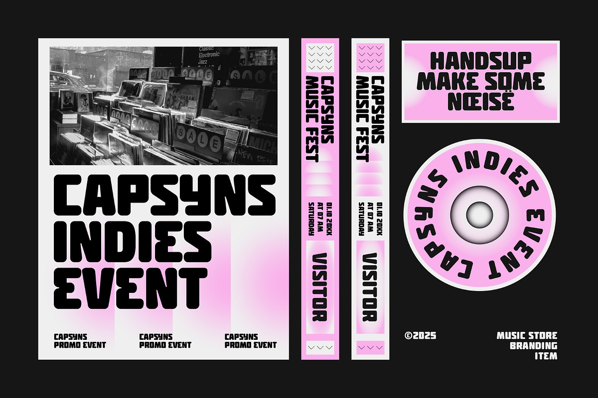 Capsyns, a Sans Serif Font by graphicook (Photo 8 of 10)