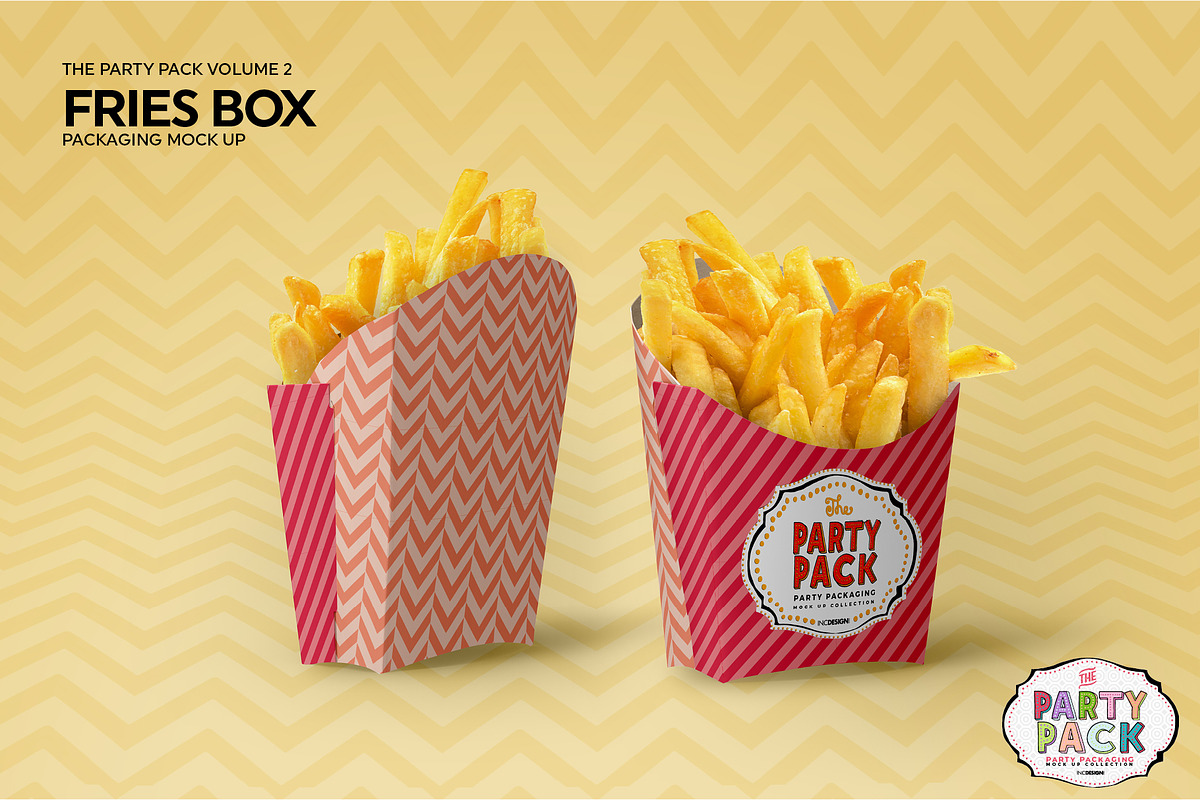 Vol.2 Party Packaging MockUps, a Packaging Mockup by INCDesign (Photo 2 of 18)