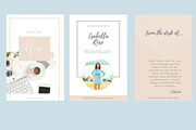 Social Media Bundle Canva, a Social Media Template by Rachel Harper Designs (Thumbnail 5 of 9)