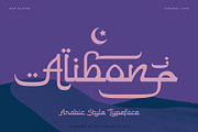 Alibon Arabic Typeface, a Serif Font by alit design (Thumbnail 1 of 16)