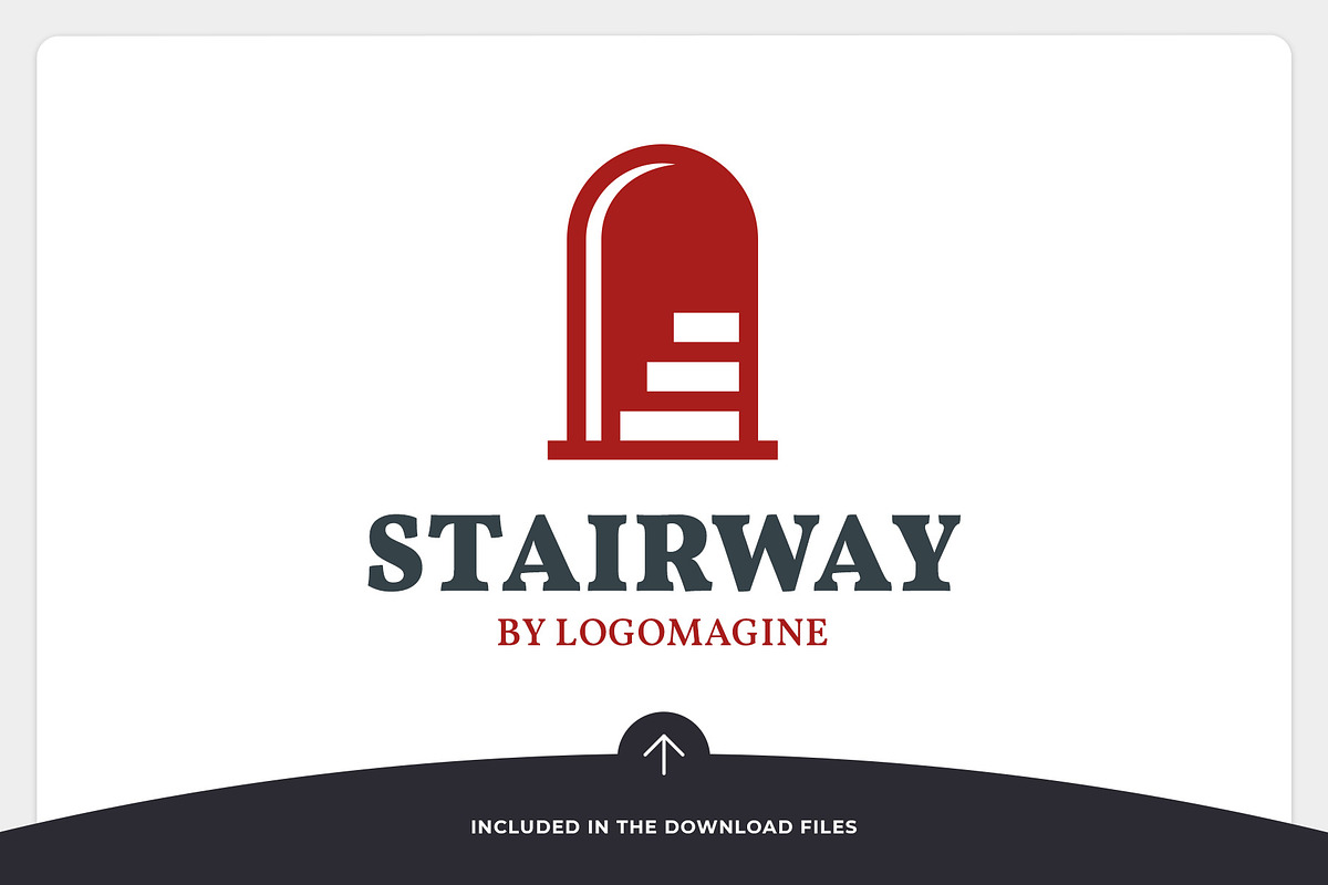 Stairway Logo Template, a Branding & Logo Template by LOGOMAGINE (Photo 12 of 16)