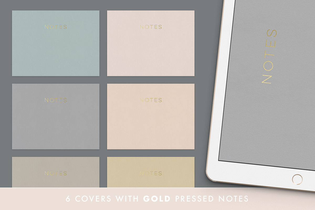 Landscape goodnotes notebook covers, a Stationery Template by By Lef Planning (Photo 2 of 5)