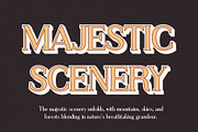 Gerfard 3D, a Serif Font by Craft Supply Co. (Thumbnail 6 of 8)
