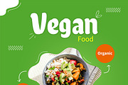 Vegan Food Instagram Post, a Social Media Template by FDR Studio (Thumbnail 2 of 6)