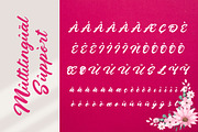 Saphiet - Casual Script Font, a Script Font by Dhabee (Thumbnail 8 of 17)
