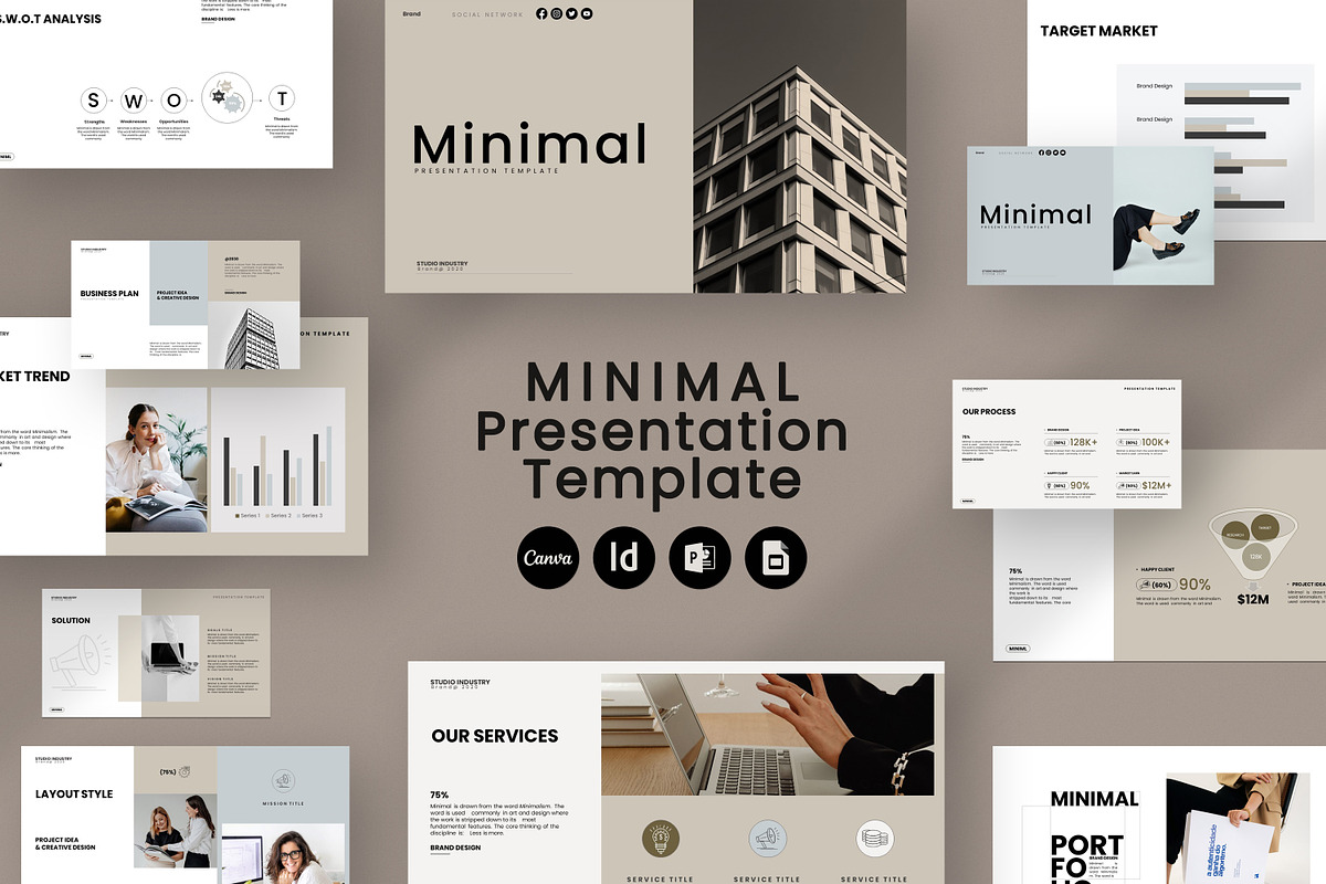 Minimal | Business Presentation, a Presentation Template by Studio Industry (Photo 9 of 9)