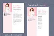 Cv francais, Modèles de CV Simples, a Resume Template by Climbwithelevator (Thumbnail 3 of 7)