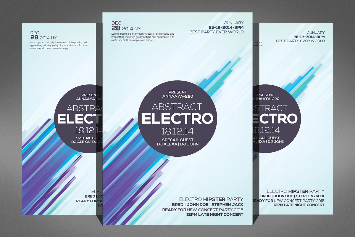 100 Party Flyer Bundle, a Flyer Template by Graphic Templates (Photo 8 of 101)