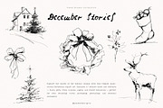 December Stories, a Seasonal Illustration by PeDe Designs (Thumbnail 10 of 13)