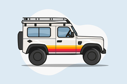 Hand Drawn Rover Illustration
