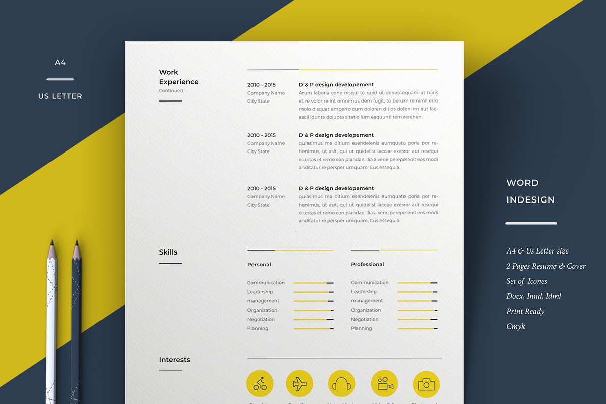 Minimal Resume, a Resume Template by Estartshop (Photo 5 of 6)