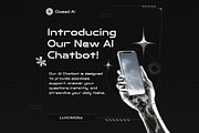 Luxomona - Futuristic AI Typeface, a Sans Serif Font by HipFonts (Thumbnail 5 of 7)
