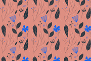 Floral Seamless Patterns, a Pattern Graphic by Marinastu (Thumbnail 7 of 10)