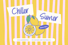 Chiller Sumer Bold Handwritten