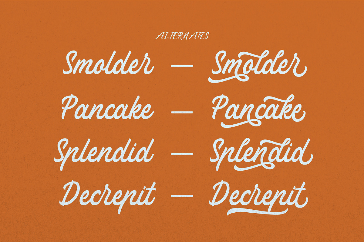 Estudiar- Brush Script, a Script Font by Littlehand (Photo 2 of 8)