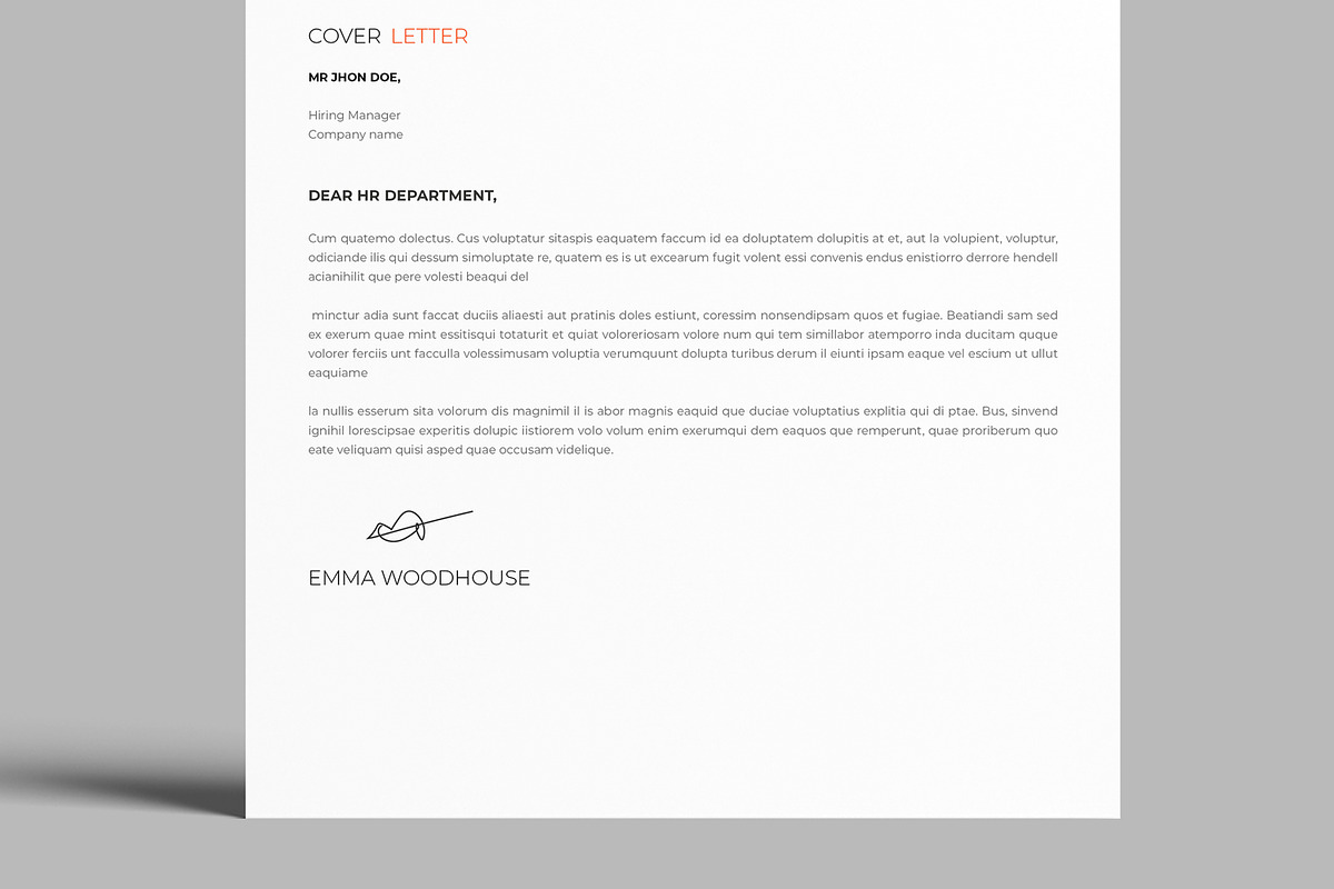 Modern Resume CV, a Resume Template by MightyDesign (Photo 5 of 8)