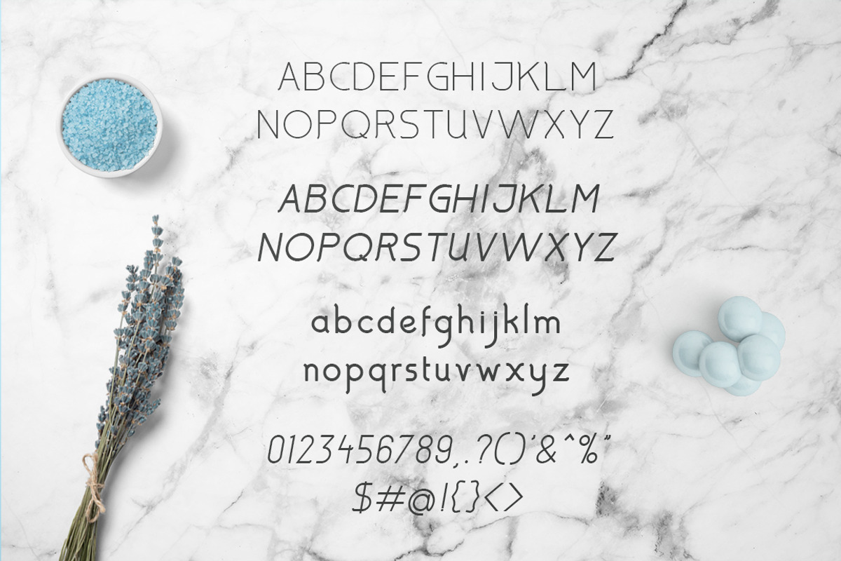 Almondia, a Sans Serif Font by Fontdation (Photo 2 of 6)
