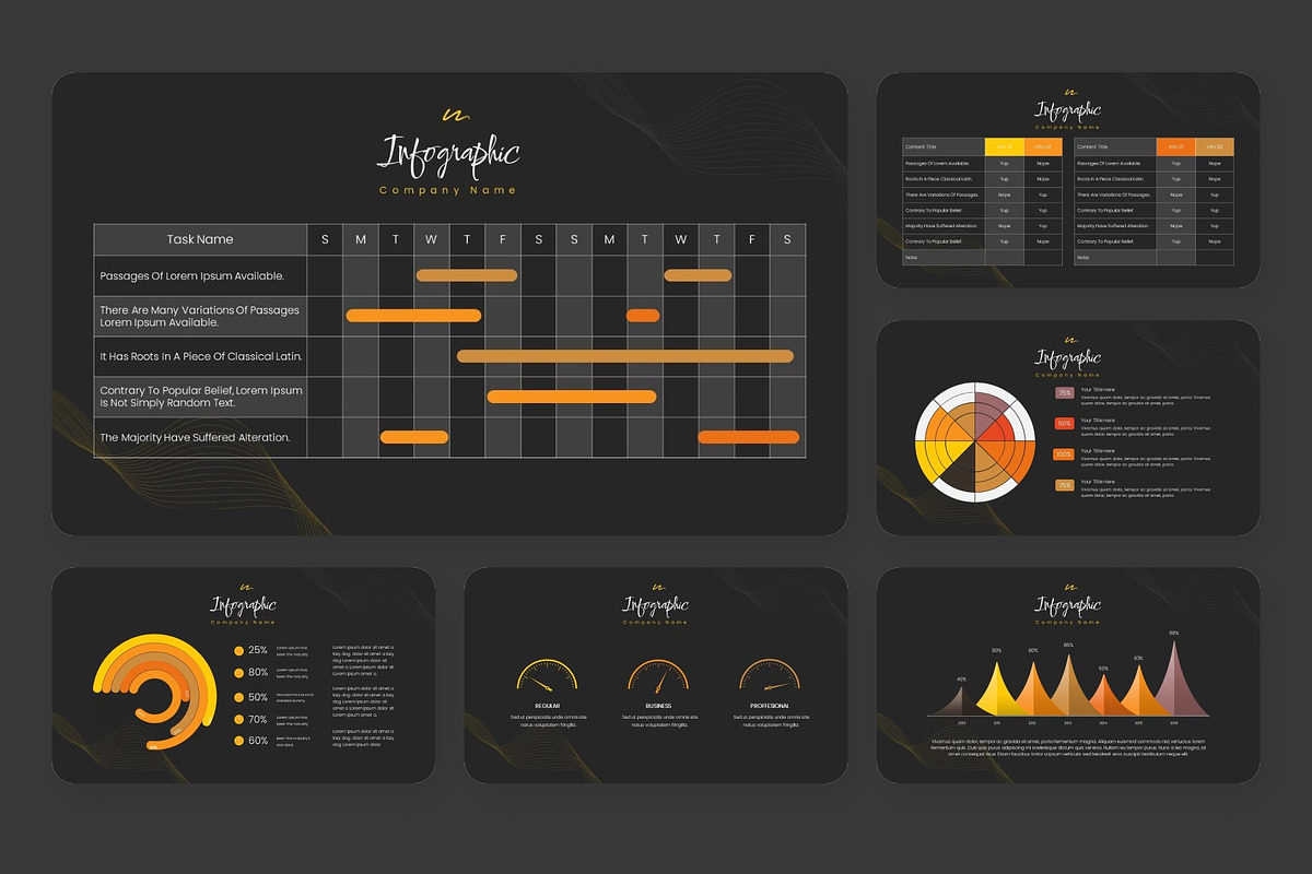 Trend Powerpoint, a Presentation Template by CleversiteStd