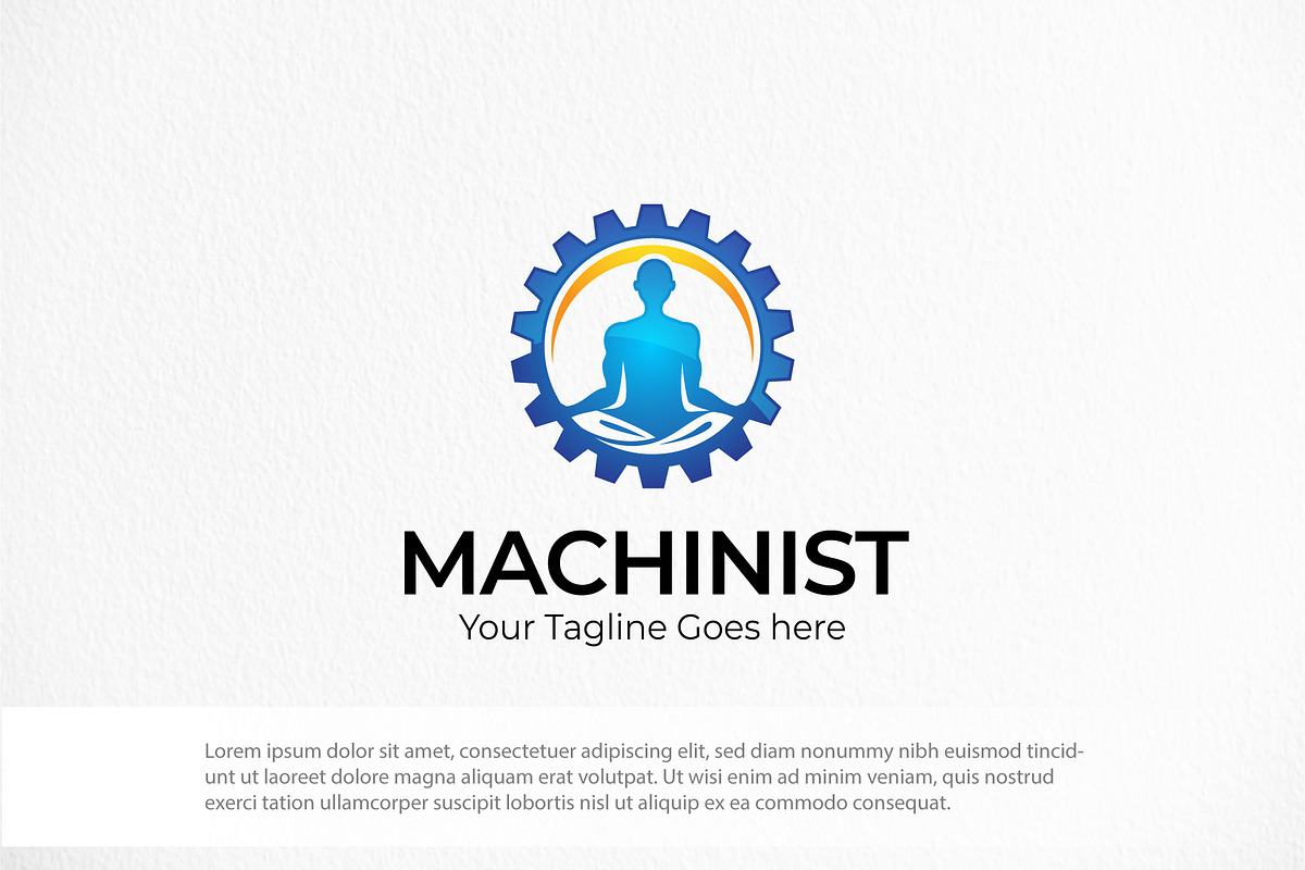 Machinist Logo Template, a Branding & Logo Template by The Branding ...