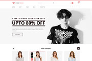 Fashion- eCommerce PSD Template, a Websites & App Template by WebbyTemplates (Thumbnail 2 of 11)