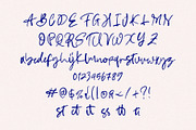 Bailett Hand - Handwritten Font, a Script Font by Prioritype Co (Thumbnail 10 of 10)