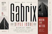 Gabrix – Modern Display Font, a Slab Serif Font by Wow Magic (Thumbnail 4 of 4)