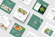 Food & Restaurant Instagram Bundle, a Social Media Template by TheBrightGrap (Thumbnail 7 of 23)
