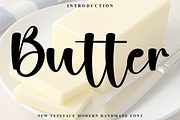 Butter, a Handwritten Font by FreshTypeINK (Thumbnail 1 of 7)