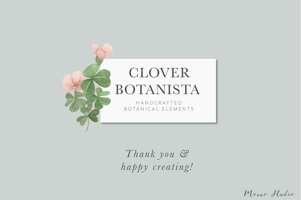 Clover Botanista - Leaves & Florals, an Illustration by Momo Studio (Photo 12 of 12)