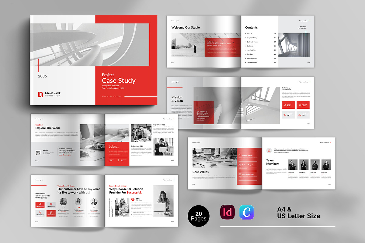 Case Study Brochure Template