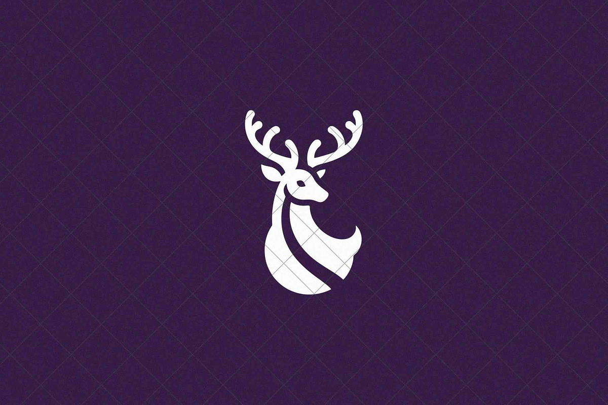 Minimalist Deer Emblem Wildlife, an Animal Illustration by Vectorium Studio (Photo 3 of 4)