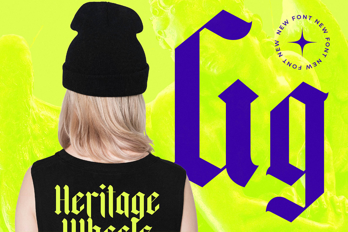Midnights Kings Blackletter Serif, a Blackletter Font by timelesstype.co (Photo 2 of 20)