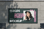 Large Outdoor Billboard Mockup, an Advertising Mockup by graphicsauce (Thumbnail 1 of 4)