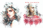 Paint Watercolor Photoshop Action, an Action Add-On by MRI STUDIO (Thumbnail 1 of 8)