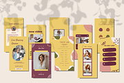 60 Instagram Post & Stories - CANVA, a Social Media Template by Tegefeldt Design (Thumbnail 5 of 8)