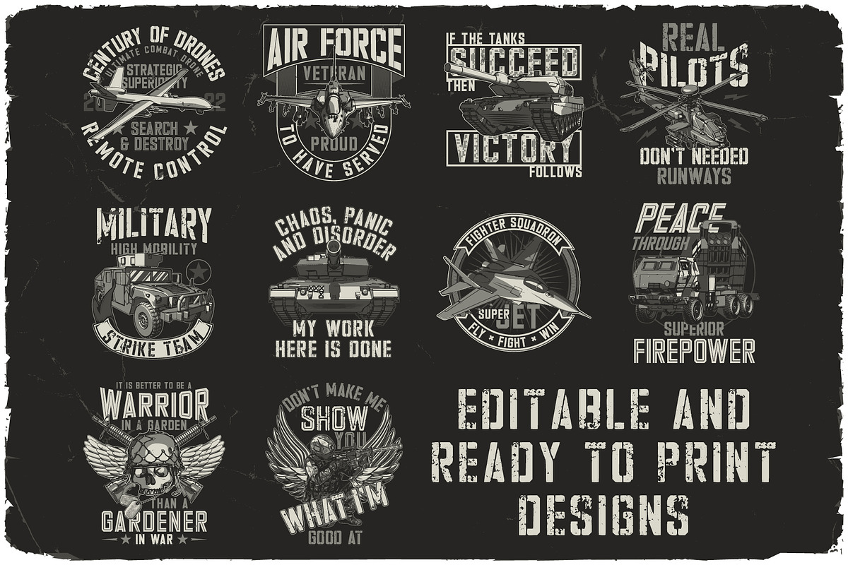 Militarist Font And Graphics, a Blackletter Font by VozzyStock (Photo 5 of 10)