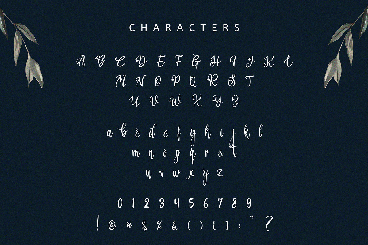Saudade | Natural Flourishy Fonts, a Script Font by Omaikraf Studio (Photo 7 of 7)