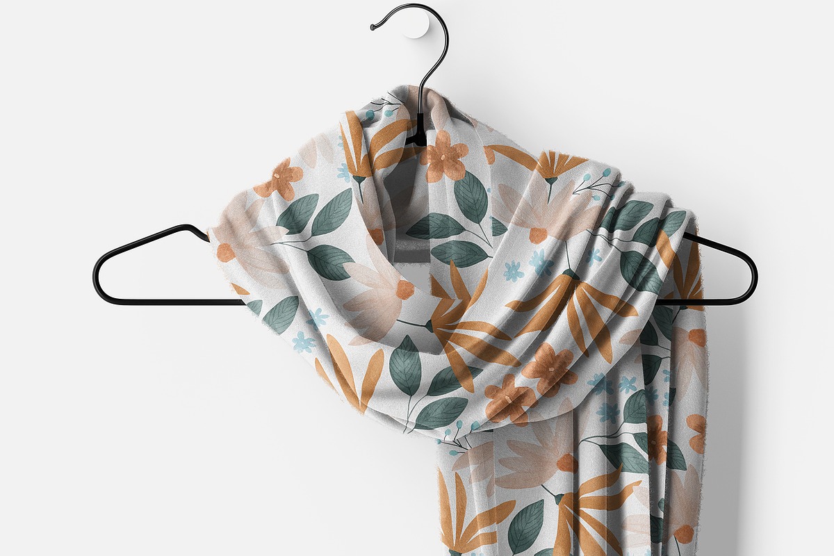 Wool scarf Mockup Part 2, an Apparel Mockup by GraphicVil (Photo 8 of 9)