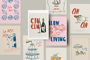 La Dolce Vita Print Posters, an Object Graphic by DesignThatMatters (Thumbnail 1 of 16)