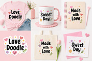 Love Doodle, a Handwritten Font by Wow Magic (Thumbnail 2 of 6)
