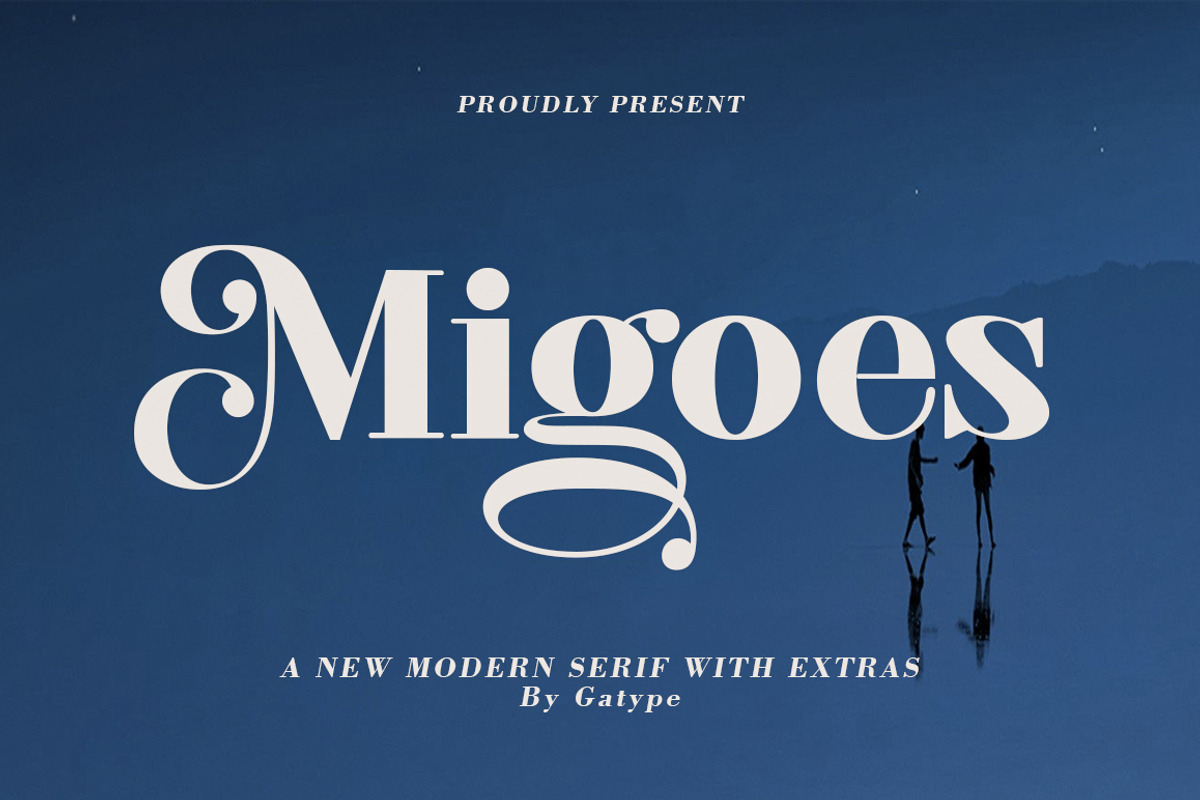 Migoes, a Serif Font by Gatype (Photo 1 of 5)