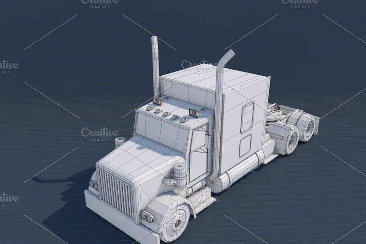 Ultimate Low Poly City Cars Pack, a Cars & Vehicle 3D Model by CreativeeArt (Photo 7 of 54)