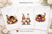 Fall Harvest & Winter Gnome Clipart, an Illustration by Artnoy (Thumbnail 5 of 8)