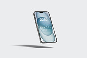 Iphone 15 Pro Max Mockup, an iPhone Mockup by graphiccrew (Thumbnail 6 of 14)