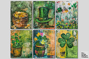 St. Patrick's Day Half Junk Journal, a Background Graphic by Fine Purple Elephant (Thumbnail 5 of 5)