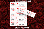Love Coupons Book Printable Canva, a Print Template by GraphiCarola (Thumbnail 8 of 8)